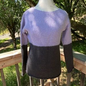 ASOS purple/grey sweater